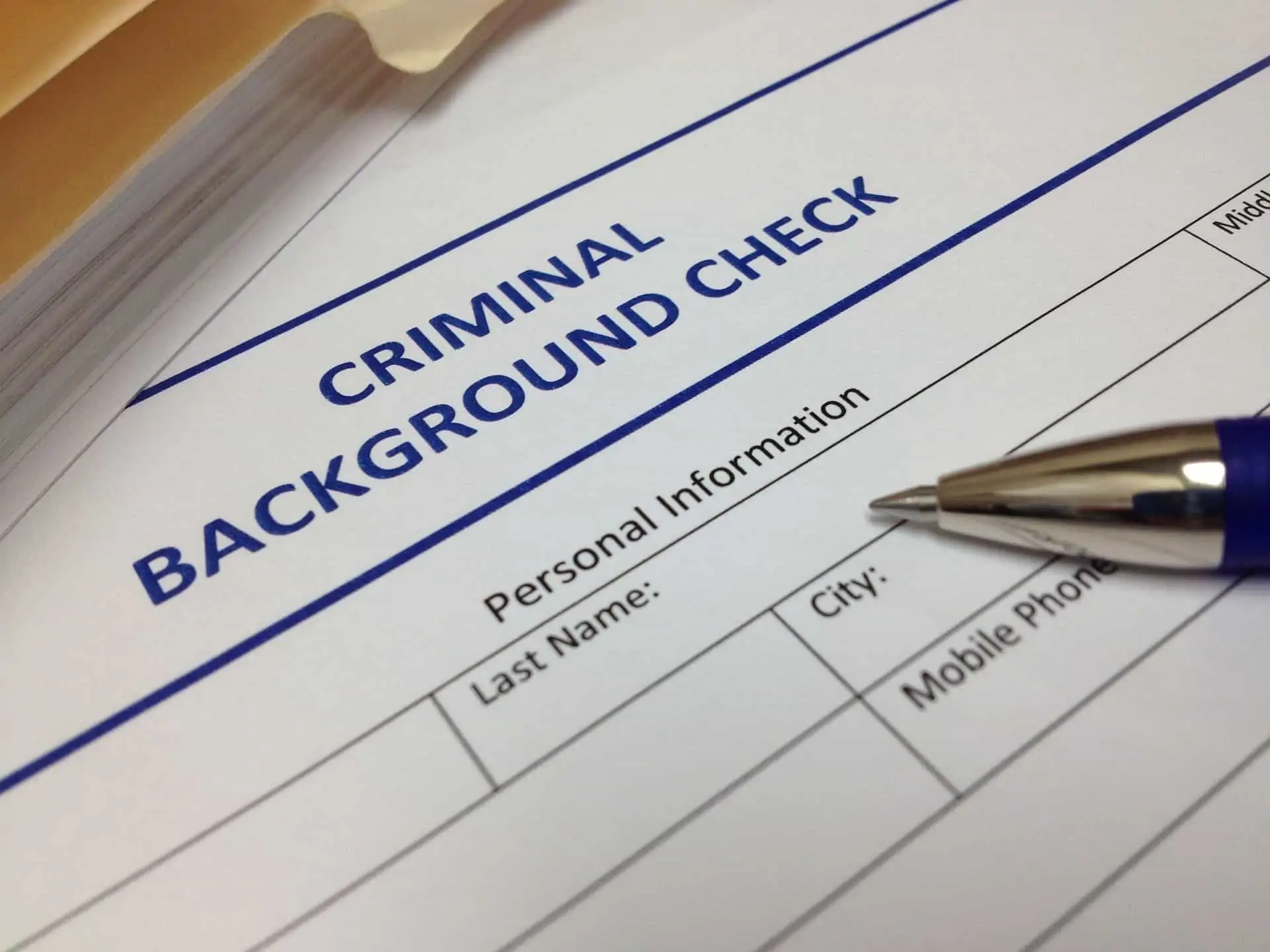 Clear criminal record