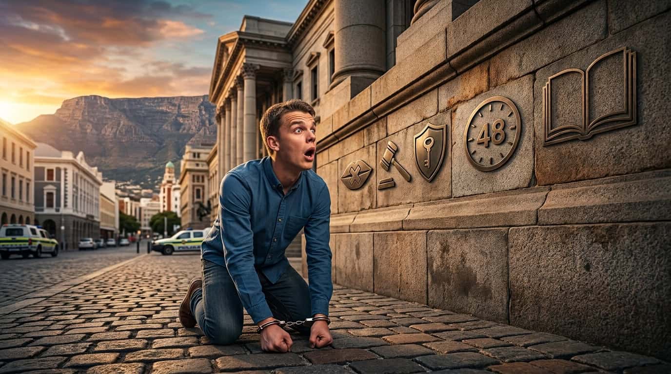 Rights when arrested in South Africa