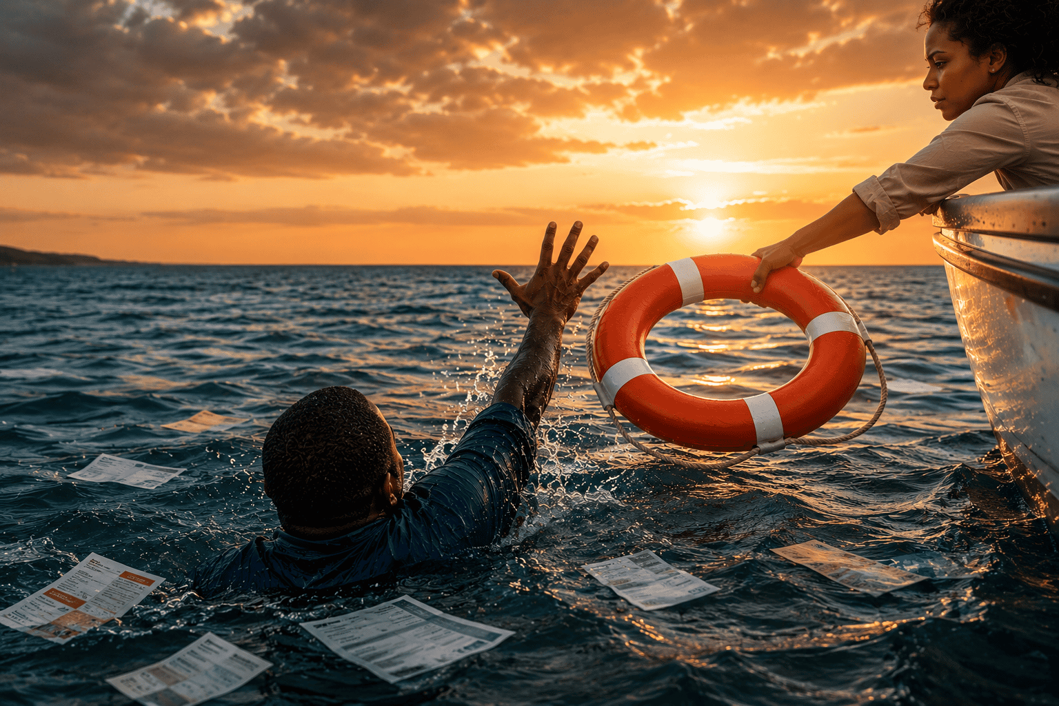 how to get out of debt South Africa